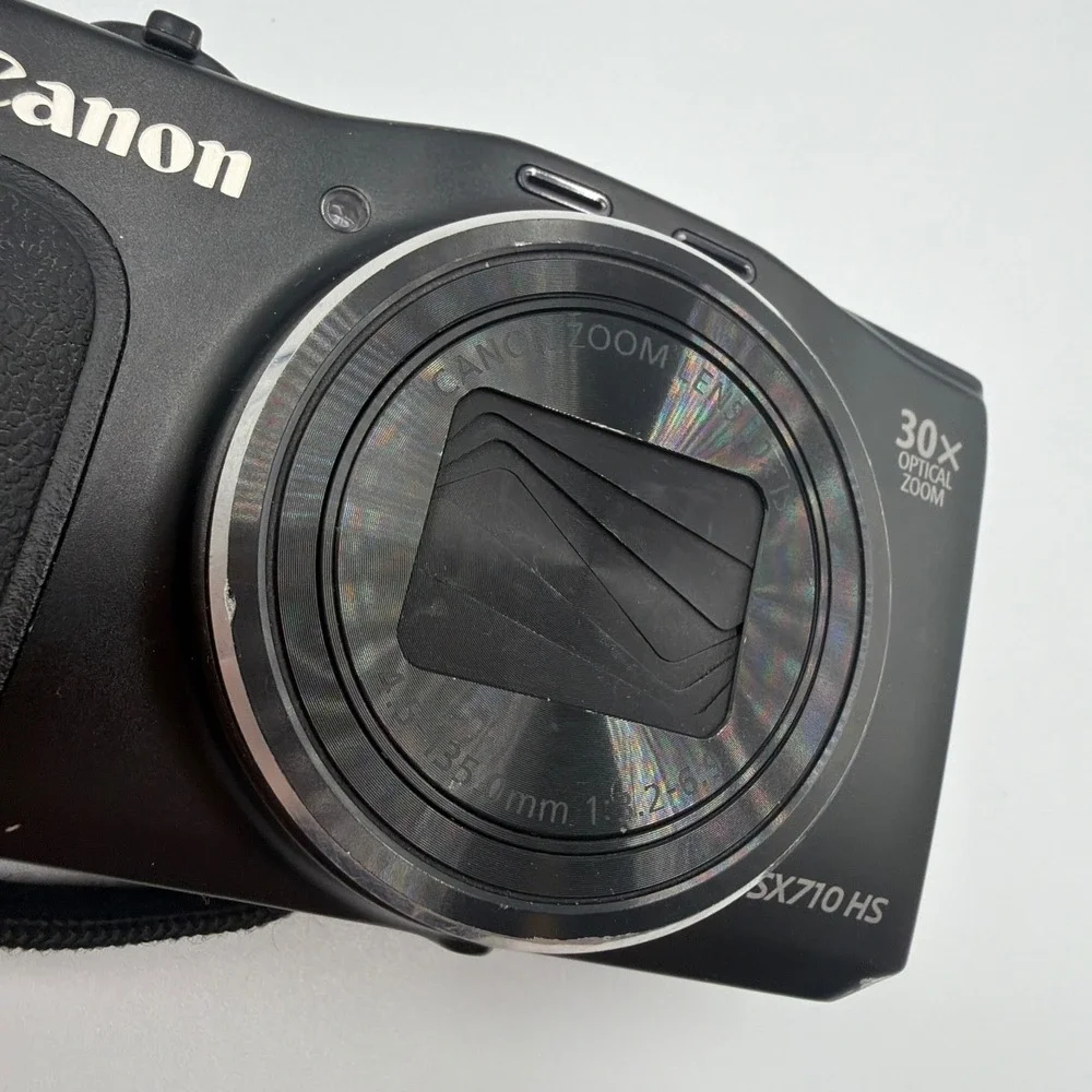 Canon PowerShot SX710 HS Digital Camera Black 20.3MP 30x Zoom